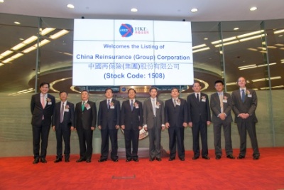 China Reinsurance (Group) Corp. is successfully listed in Hong Kong
